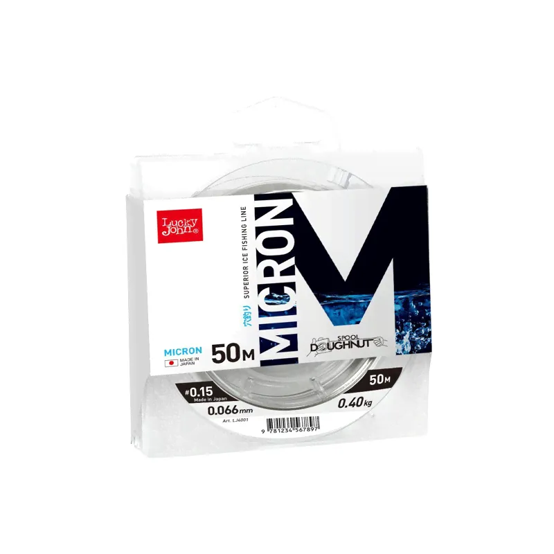 Леска Lucky John MICRON LJ4001 50м 0,085мм 0,67кг