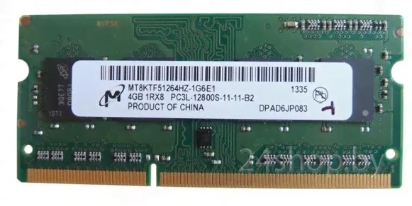 Оперативная память Micron MT8KTF51264HZ-1G6E1 4GB